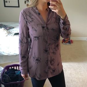 NWOT ✨ Long Floral Blouse